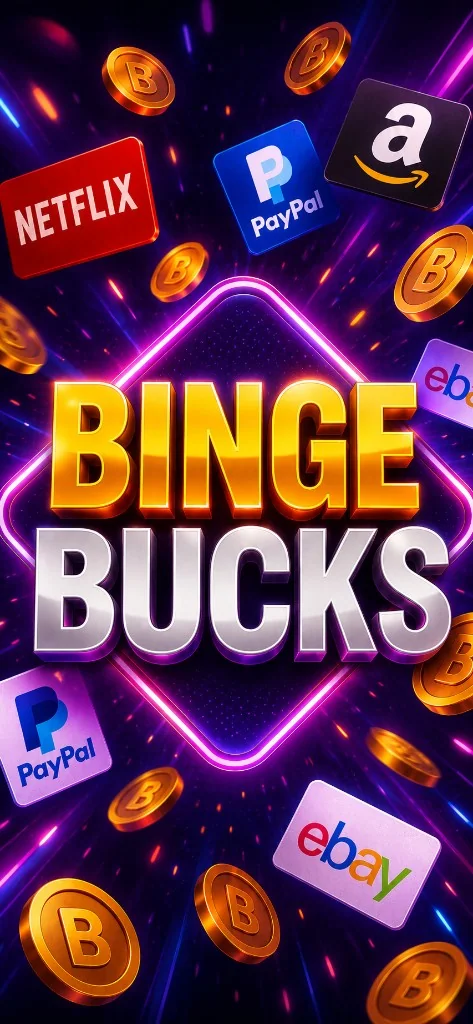 BingeBucks promotional artwork